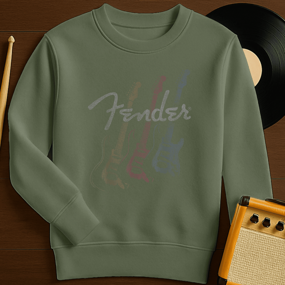 3 Fenders Crewneck