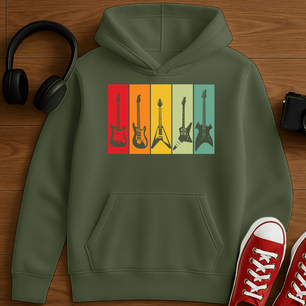 5 Guitars Hoodie