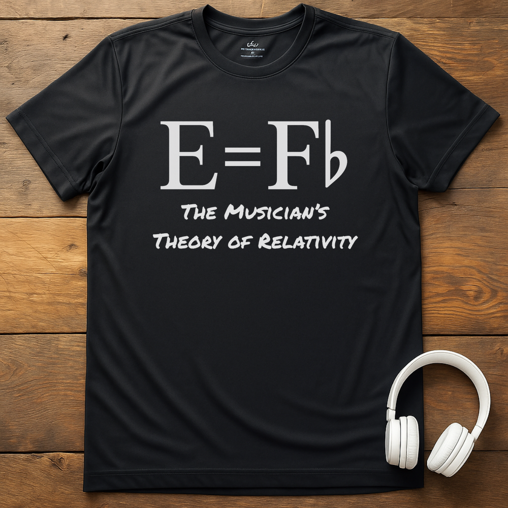 Musical Relativity T-Shirt - Black