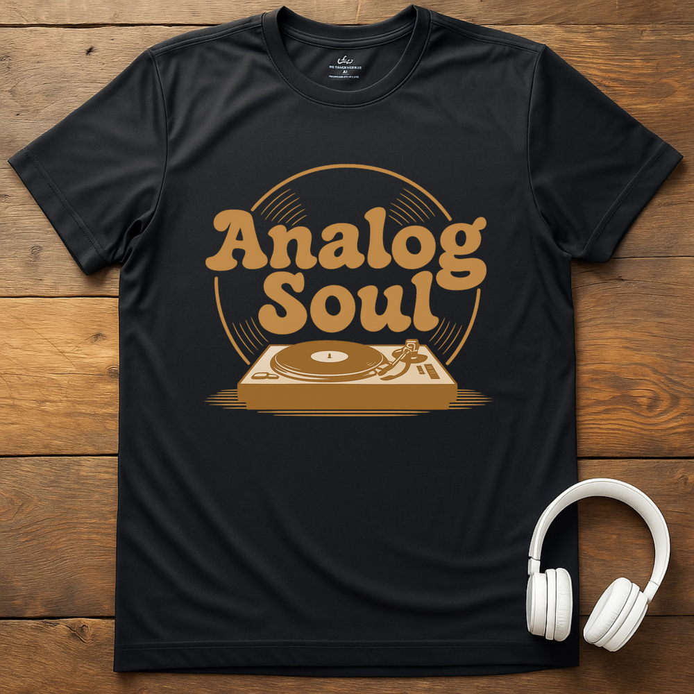 Analog Soul T-Shirt - Black