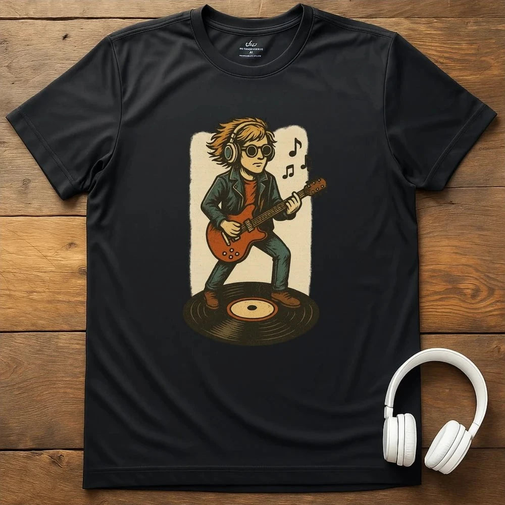 Ride The Music T-Shirt - Black
