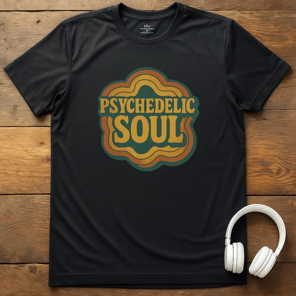 Psychedelic Soul T-Shirt - Black