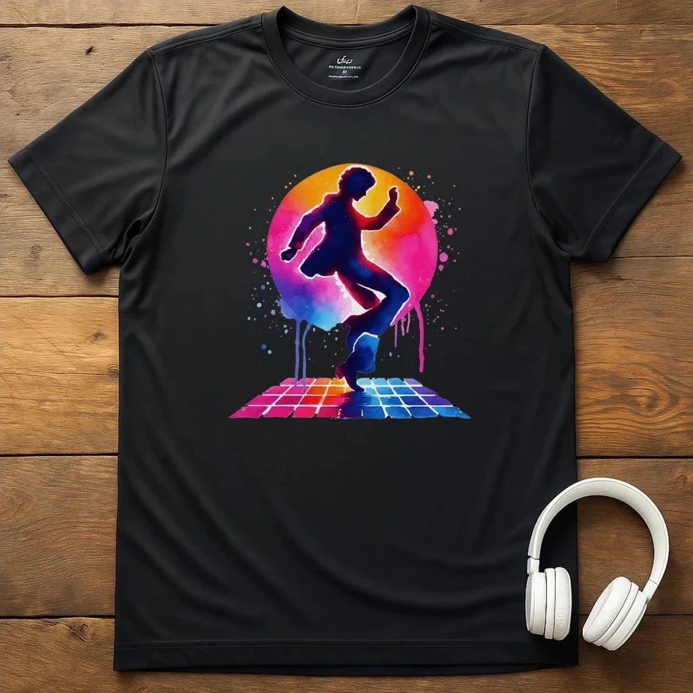 Feelin The Groove T-Shirt - Black
