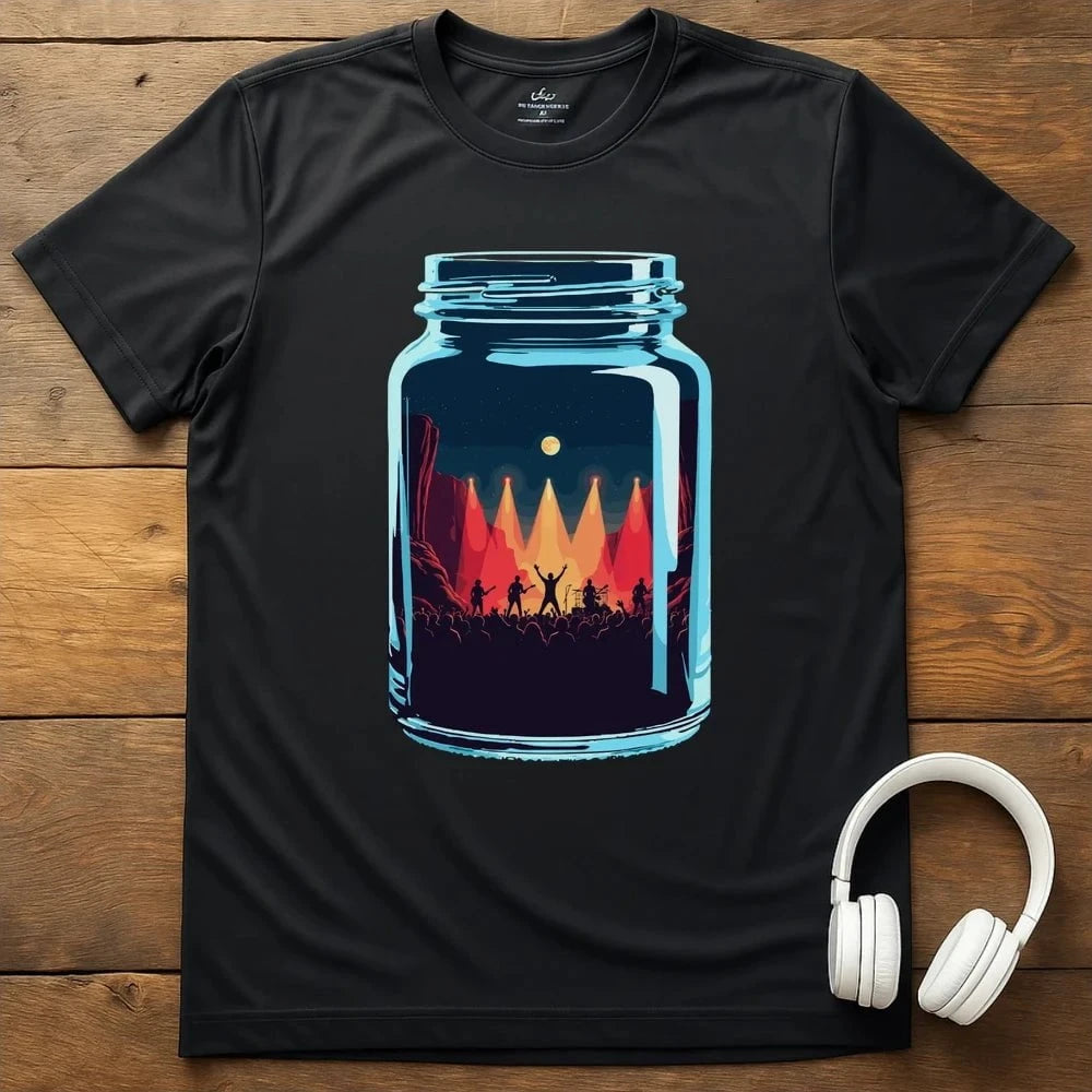 Rock Jar T-Shirt - Black
