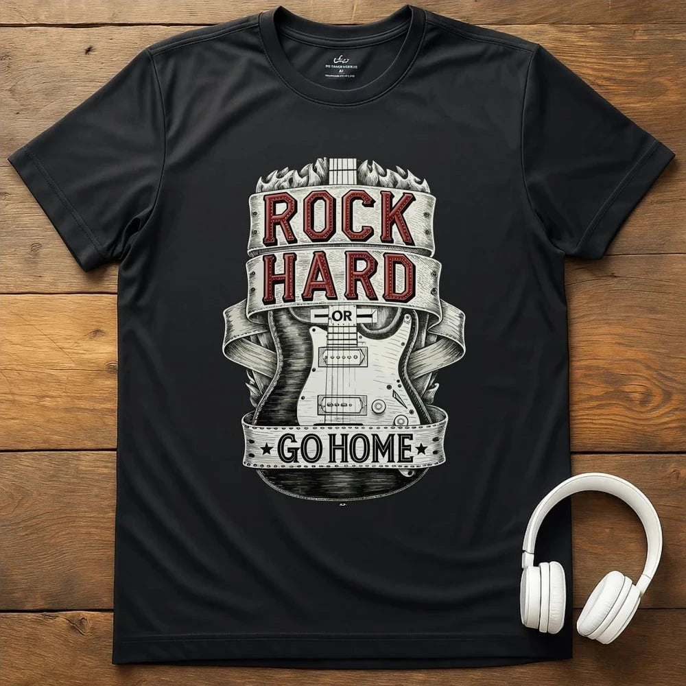 Rock Hard T-Shirt - Black