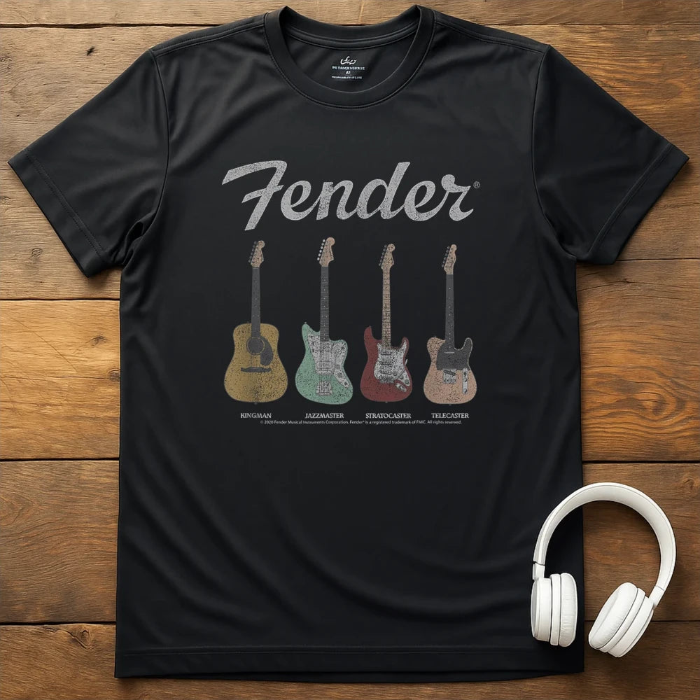 Fender Series T-Shirt - Black