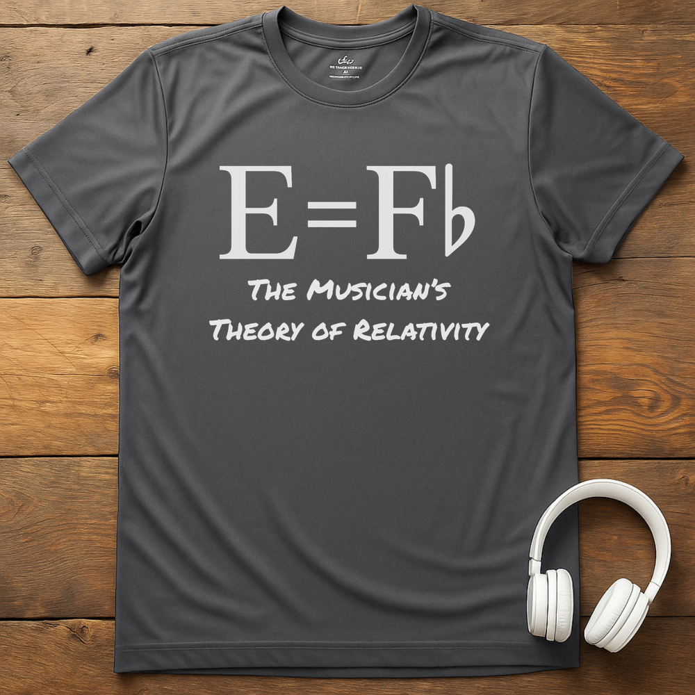 Musical Relativity T-Shirt - Charcoal