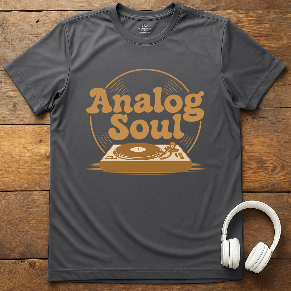 Analog Soul T-Shirt - Charcoal