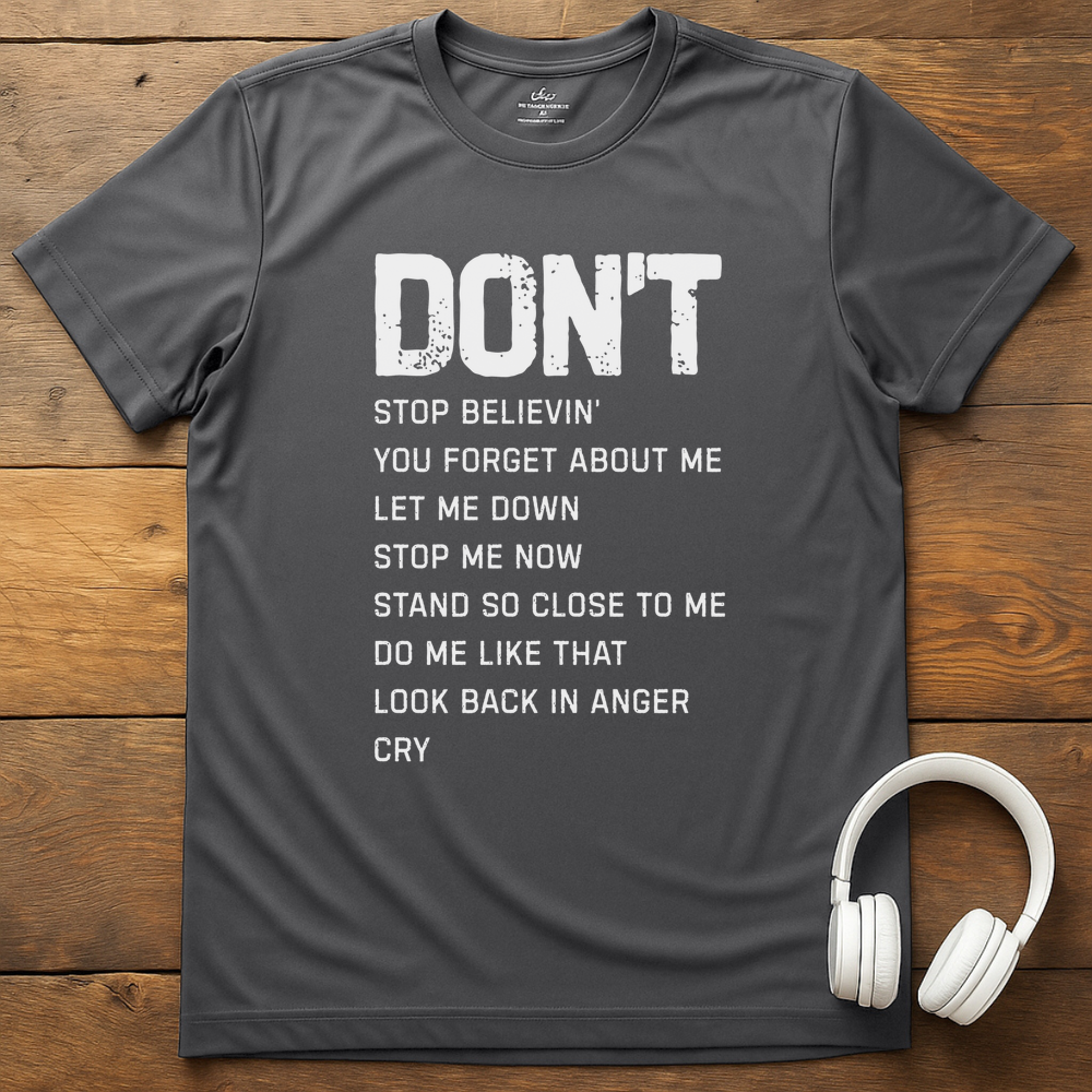 Dont T-Shirt - Charcoal