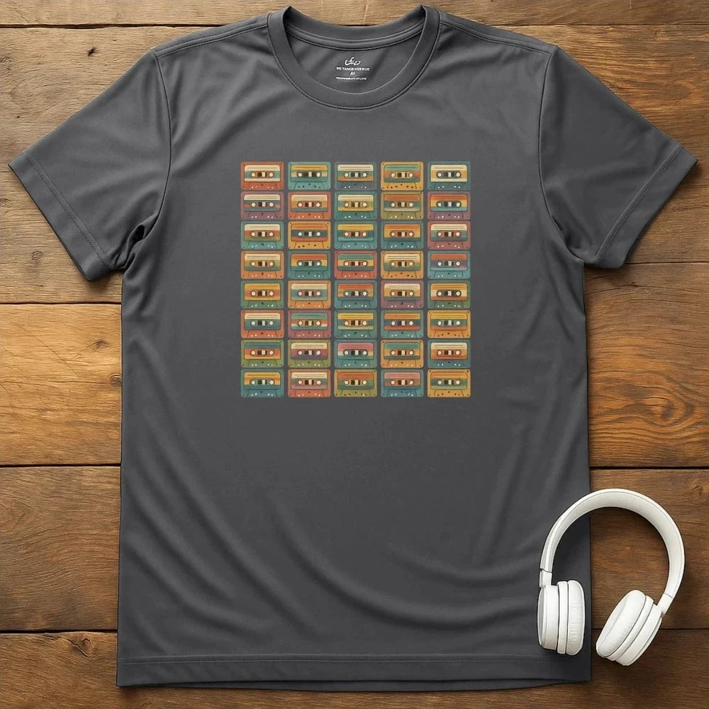 My Cassettes T-Shirt - Charcoal