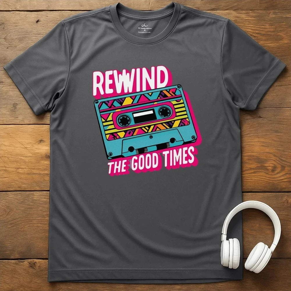 Good Times T-Shirt - Charcoal