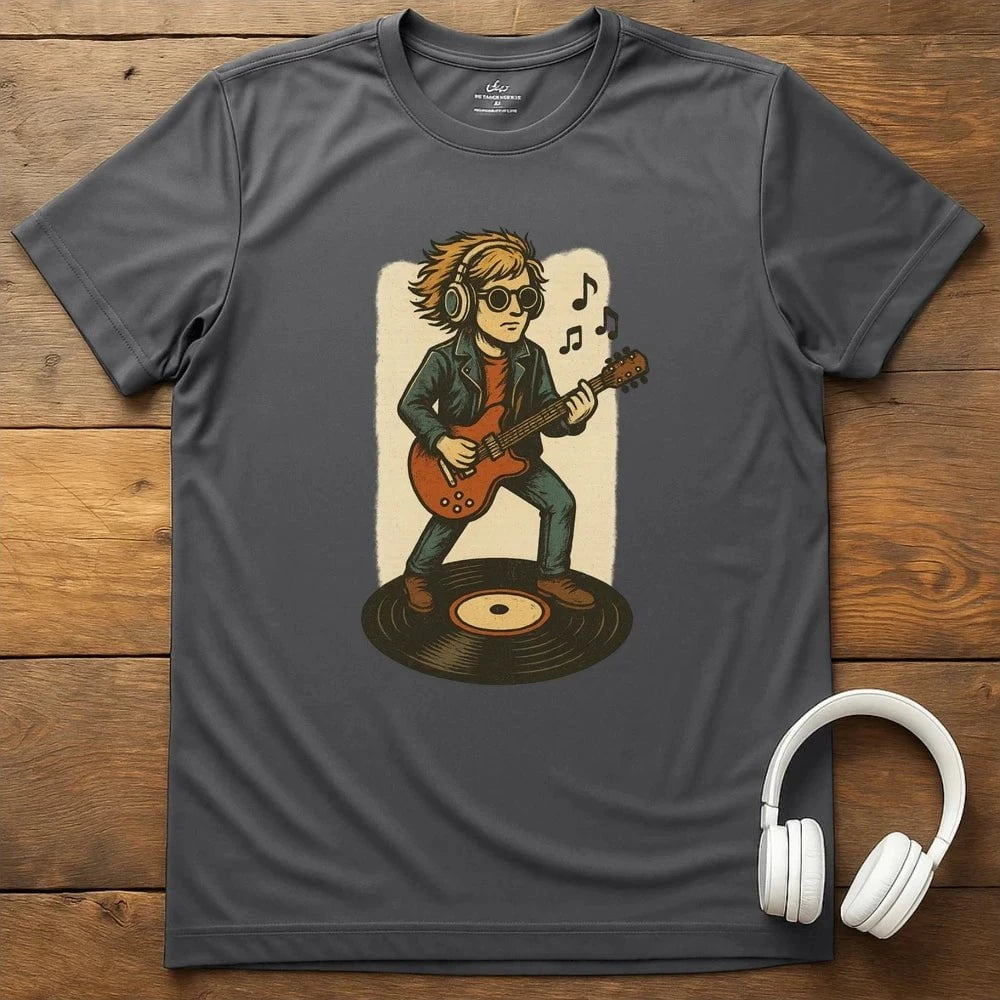 Ride The Music T-Shirt - Charcoal