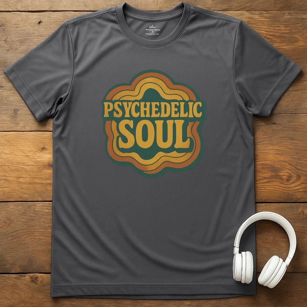 Psychedelic Soul T-Shirt - Charcoal
