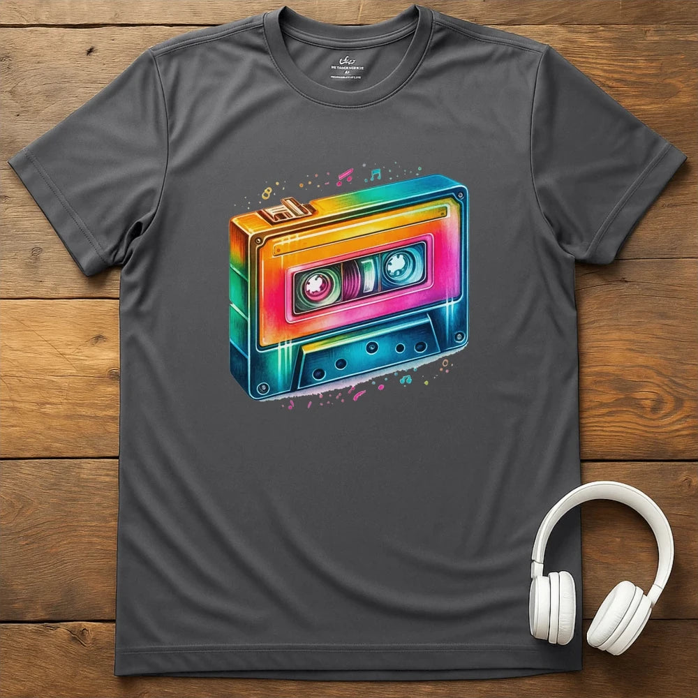 Mix Tape T-Shirt - Charcoal