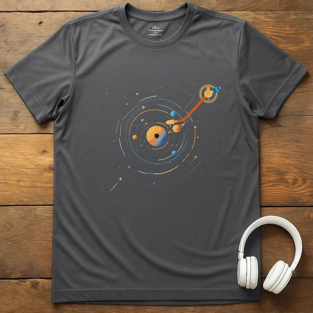 Solar Record T-Shirt - Charcoal