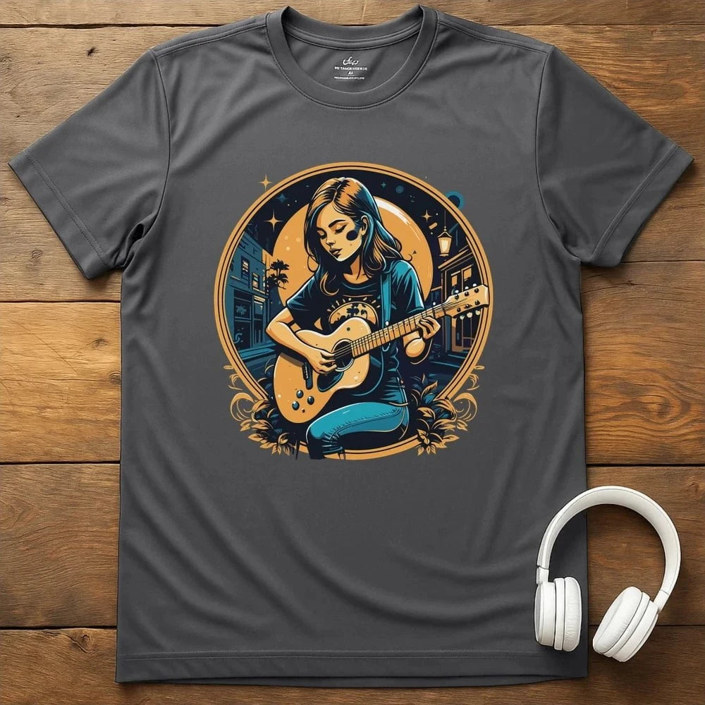 Happy Place T-Shirt - Charcoal