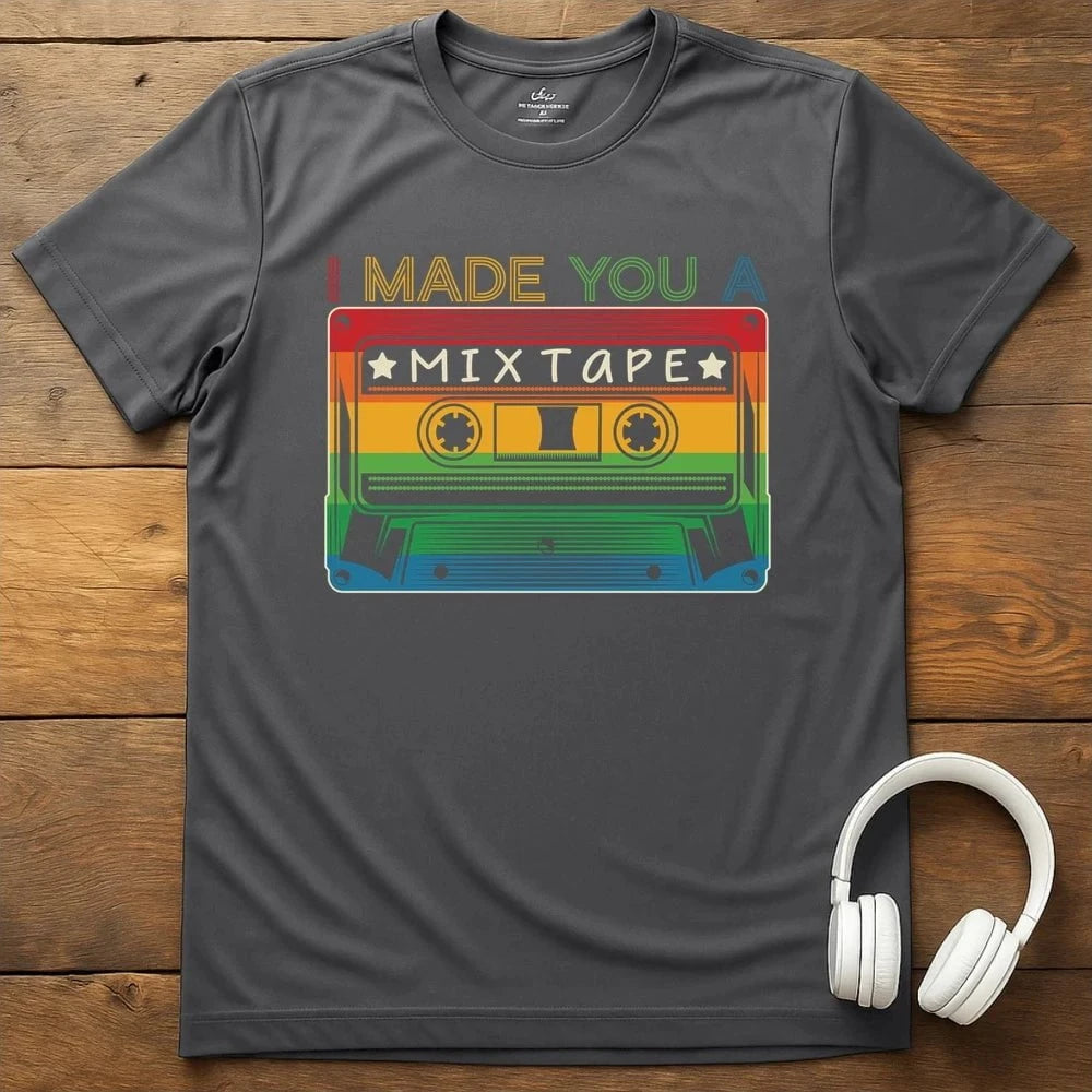 Mixtape T-Shirt - Charcoal