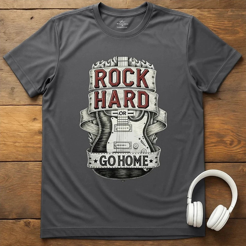 Rock Hard T-Shirt - Charcoal