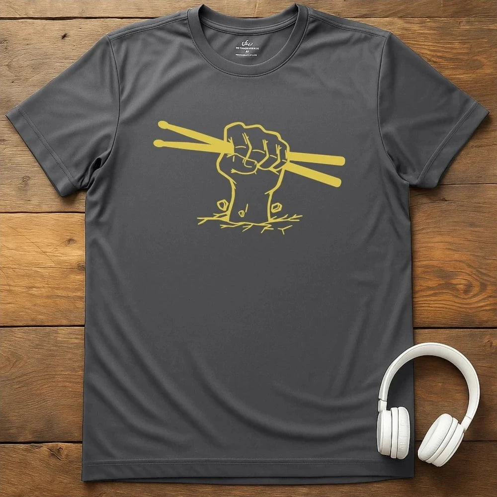 Must Drum T-Shirt - Charcoal