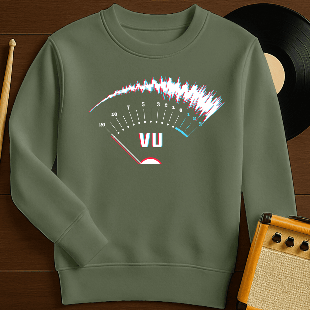 VU Effect Crewneck - Military Green