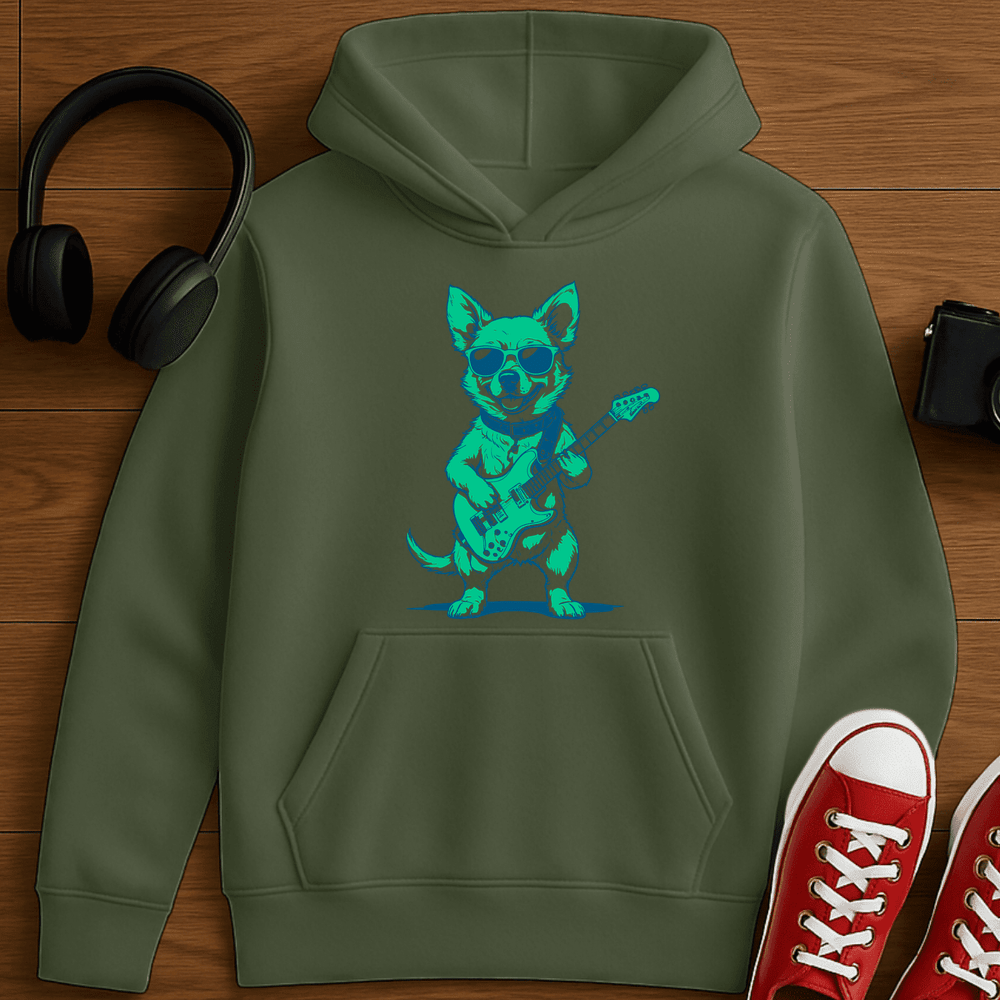 Rock Dog Hoodie - Military Green