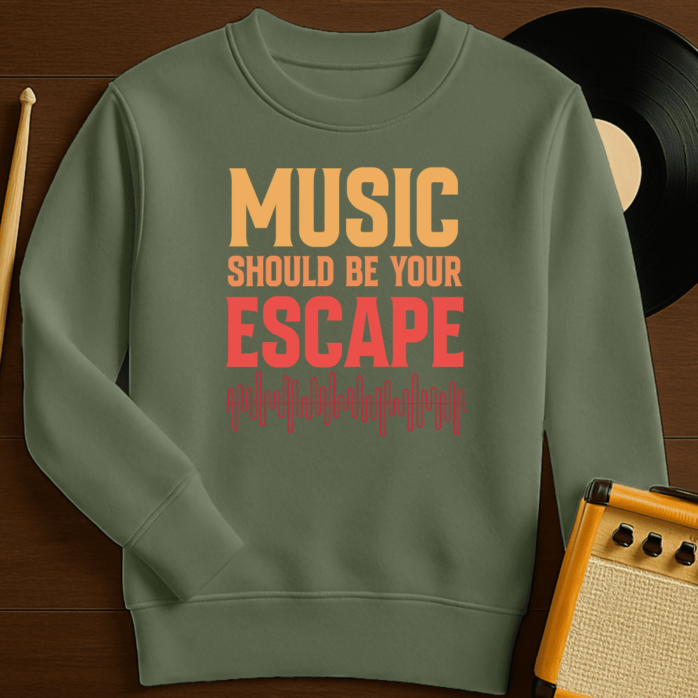 Escape Crewneck - Military Green