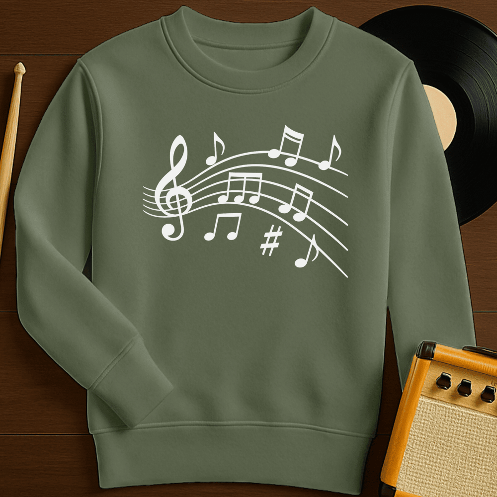 Play On Crewneck - Military Green