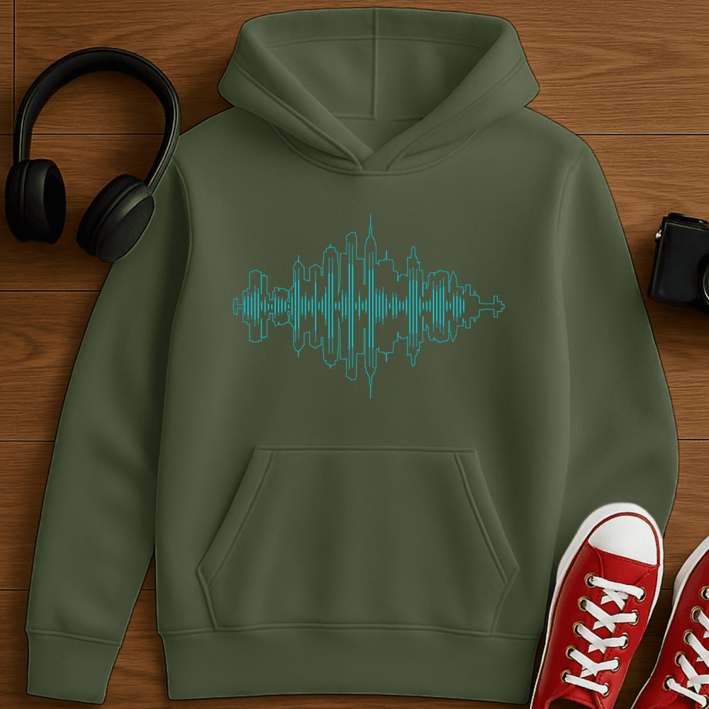 Sound Of The City Hoodie - Military Green