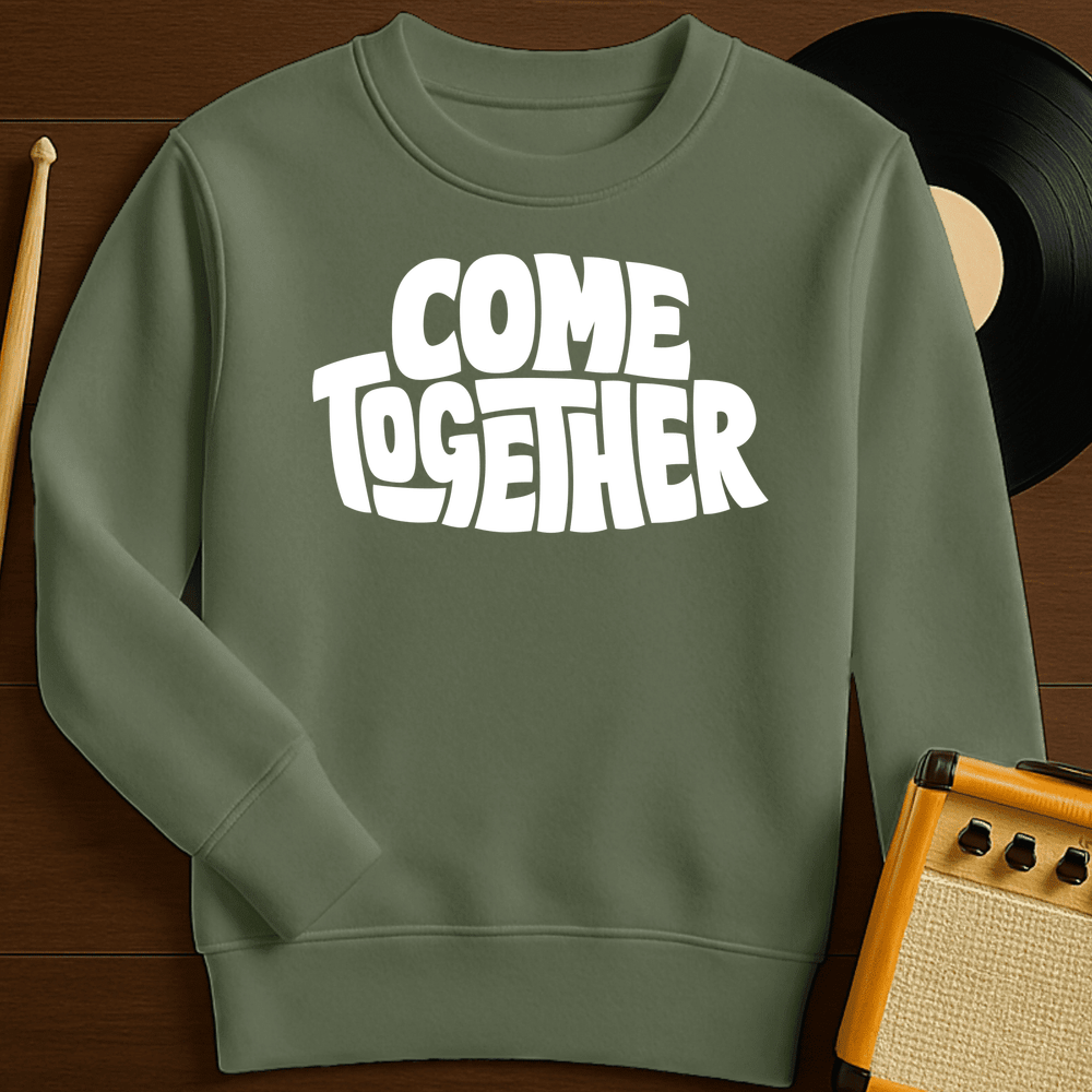 Come Together Crewneck - Military Green