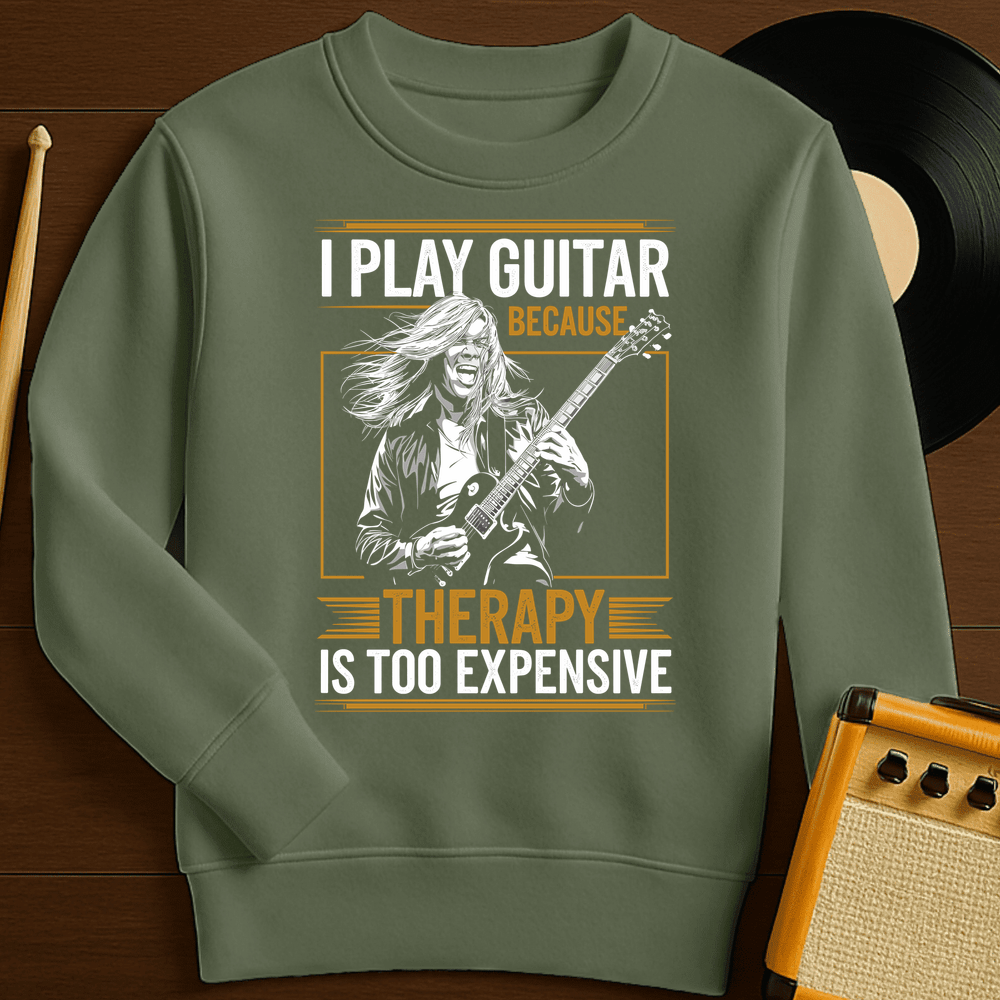 Therapy Crewneck - Military Green