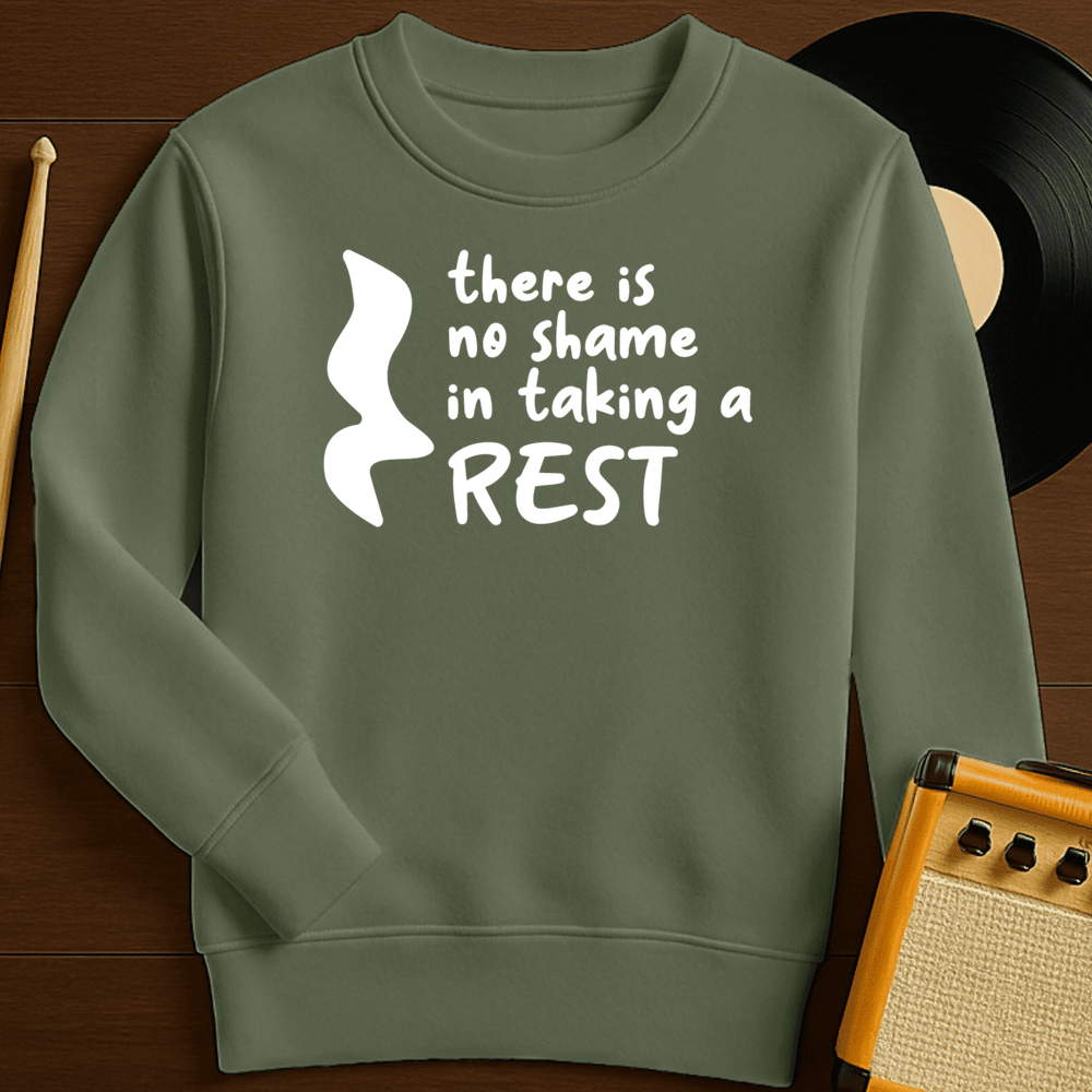 Rest Crewneck - Military Green