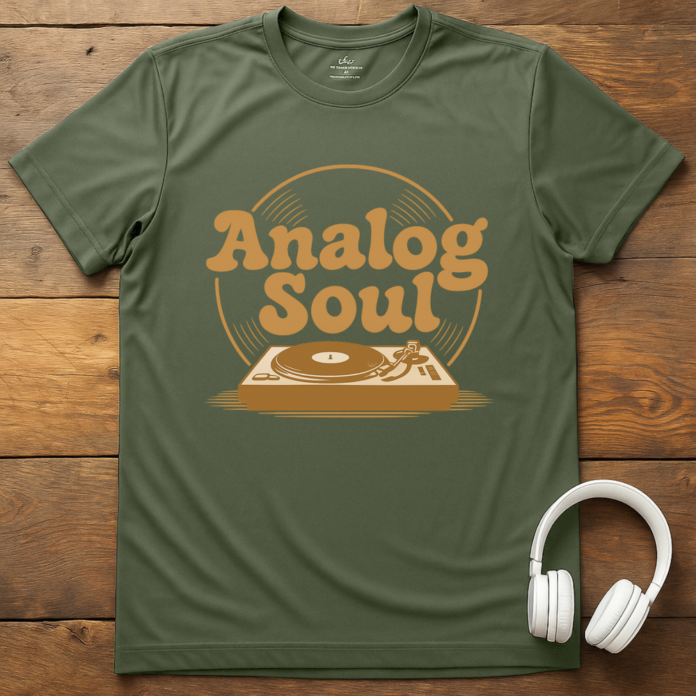Analog Soul T-Shirt - Military Green