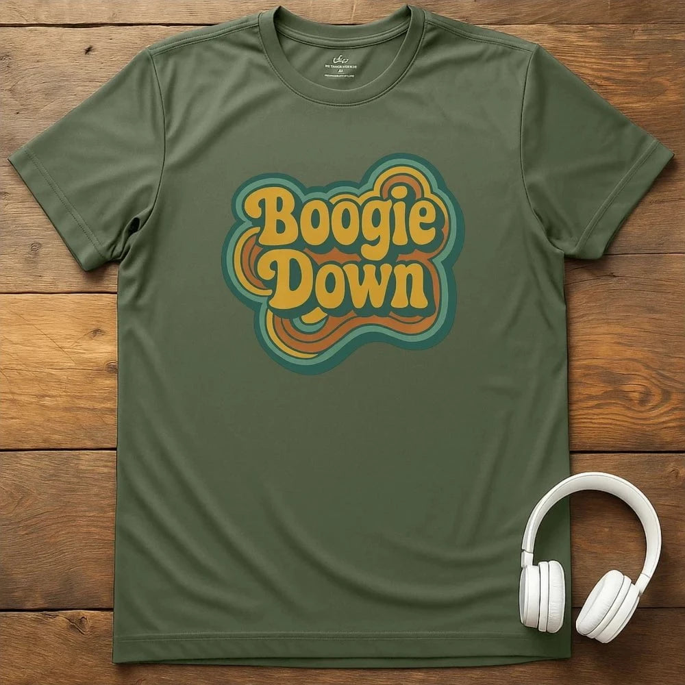 Boogie Down T-Shirt - Military Green