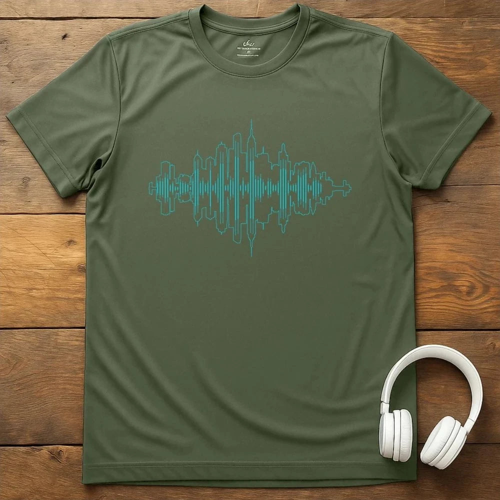 Sound Of The City T-Shirt - Military Green