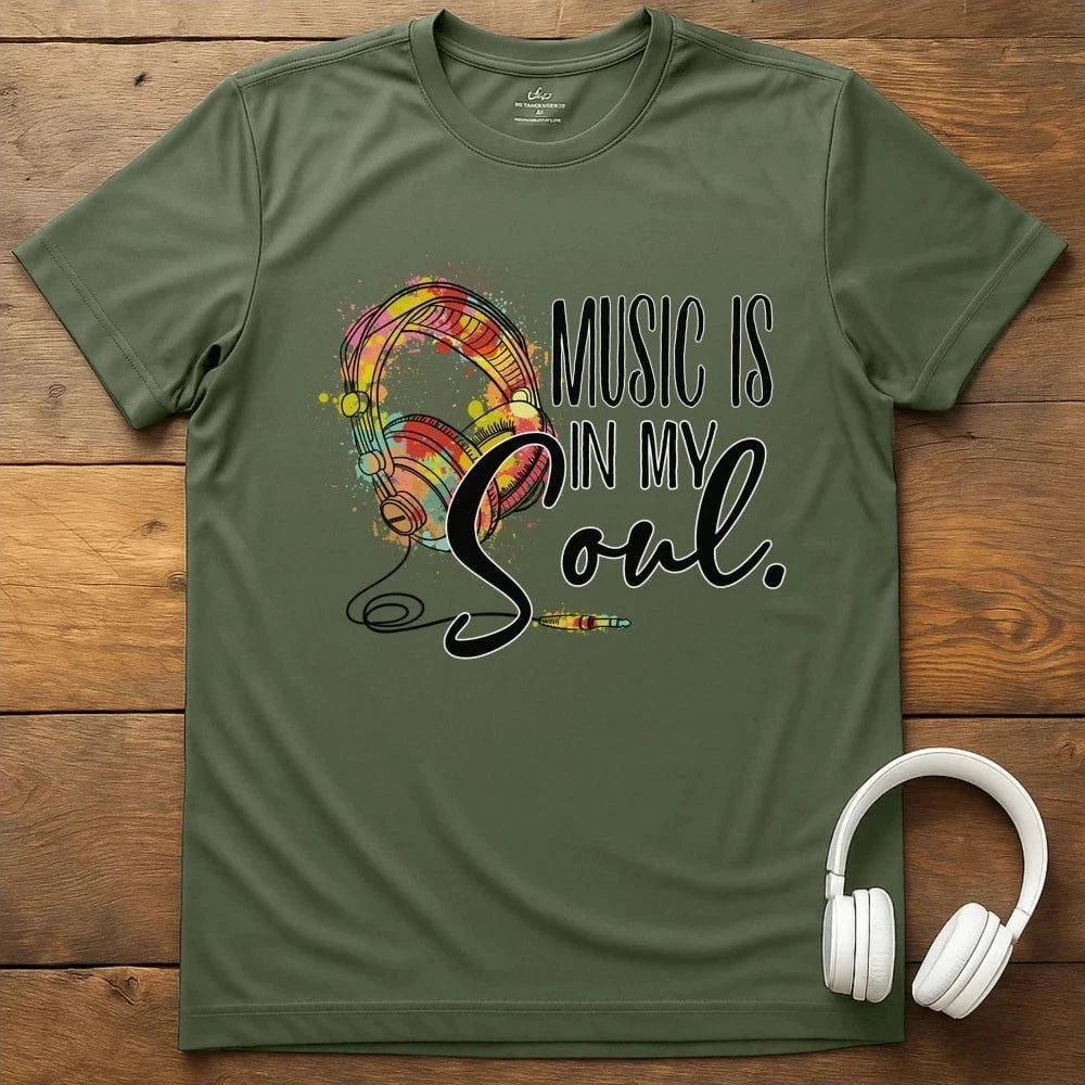 In My Soul T-Shirt - Military Green