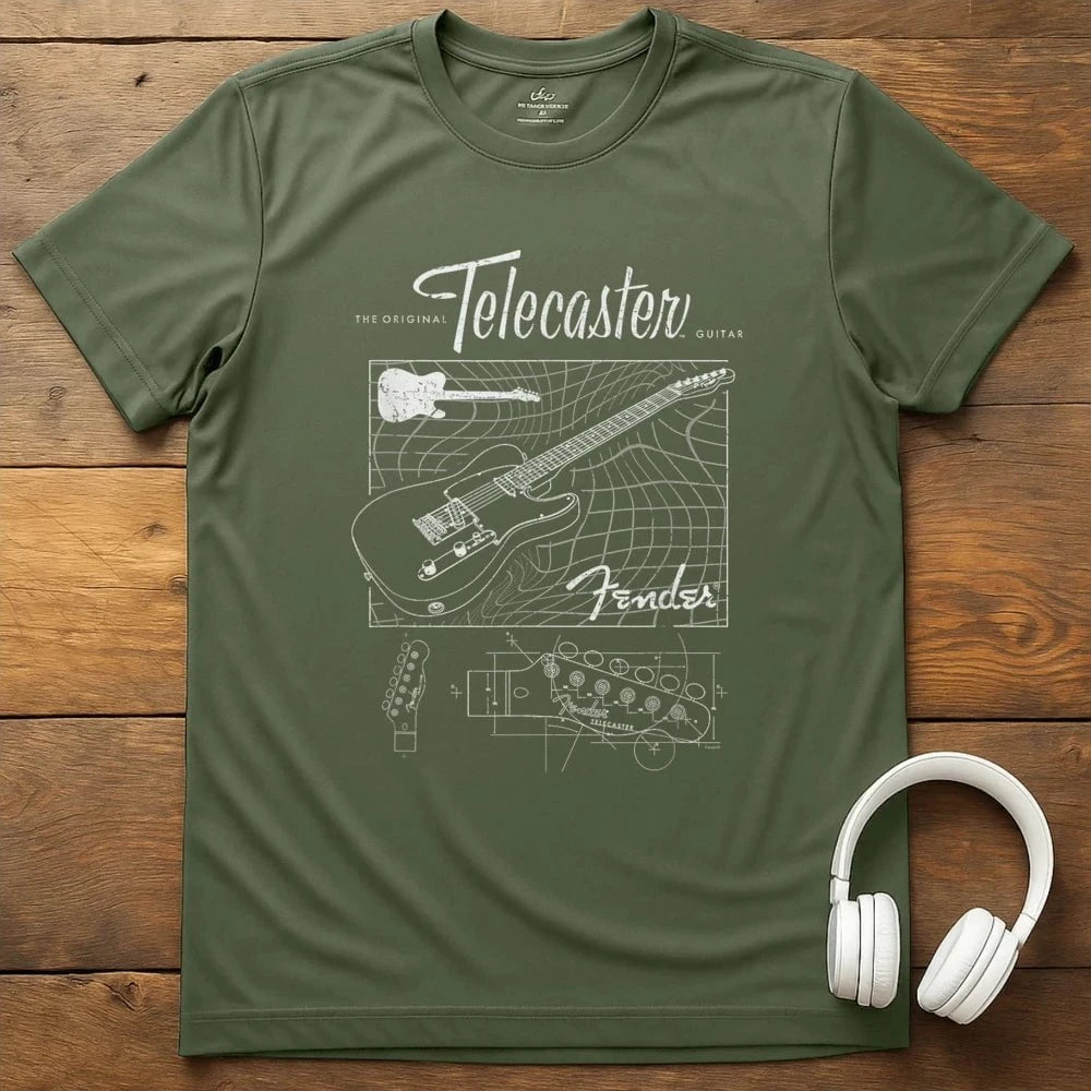 Telecaster T-Shirt - Military Green