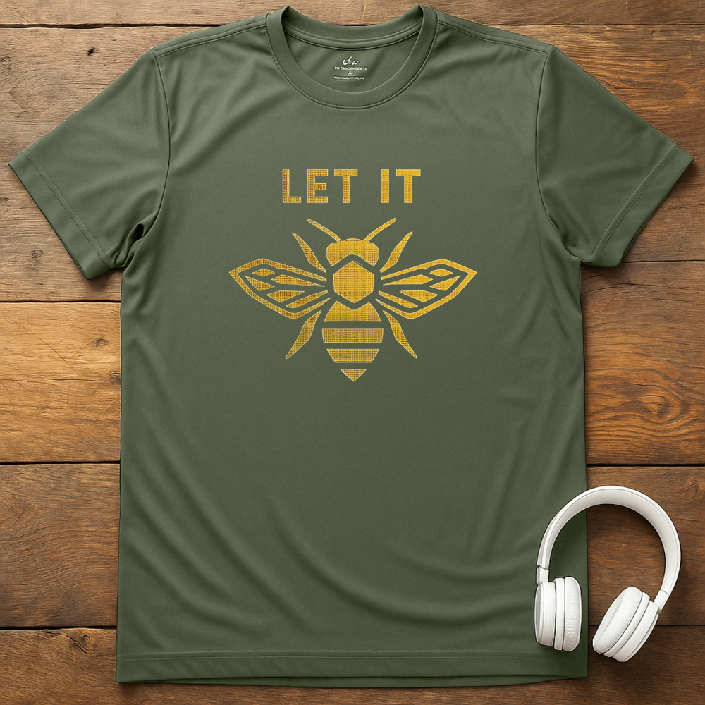 Let It Be T-Shirt - Military Green