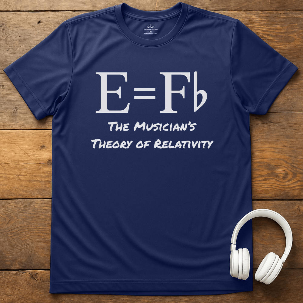 Musical Relativity T-Shirt - Navy