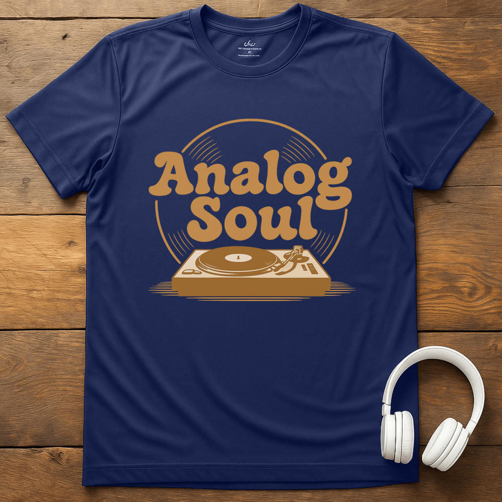 Analog Soul T-Shirt - Navy