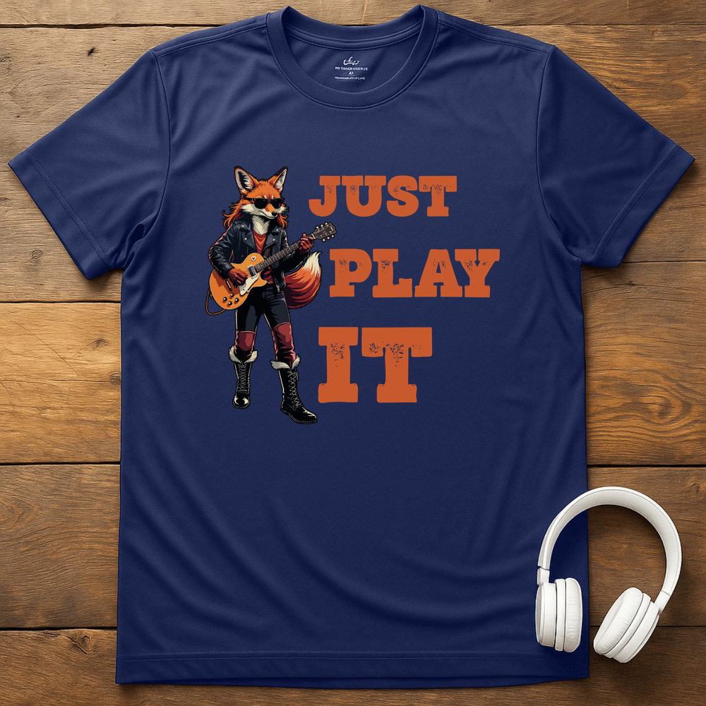 Just Play It T-Shirt - Navy