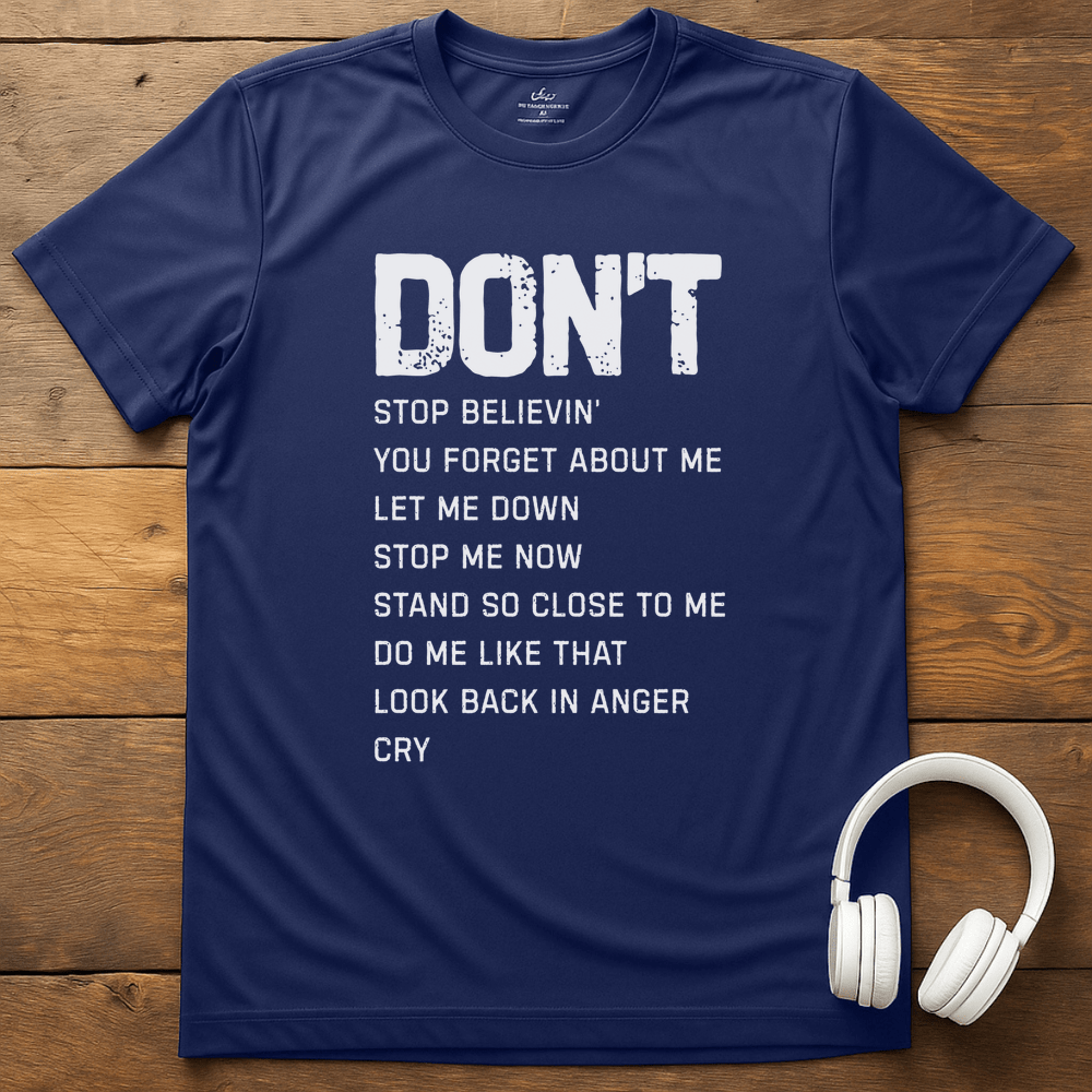 Dont T-Shirt - Navy