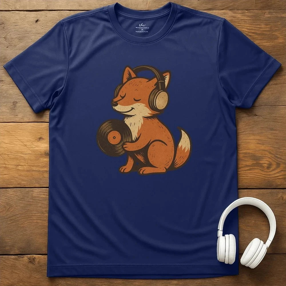 Foxy Sounds T-Shirt - Navy