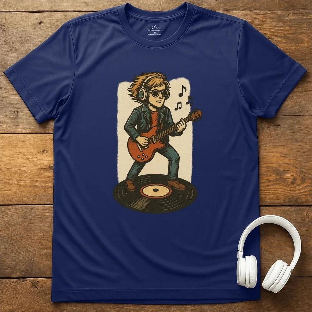Ride The Music T-Shirt - Navy