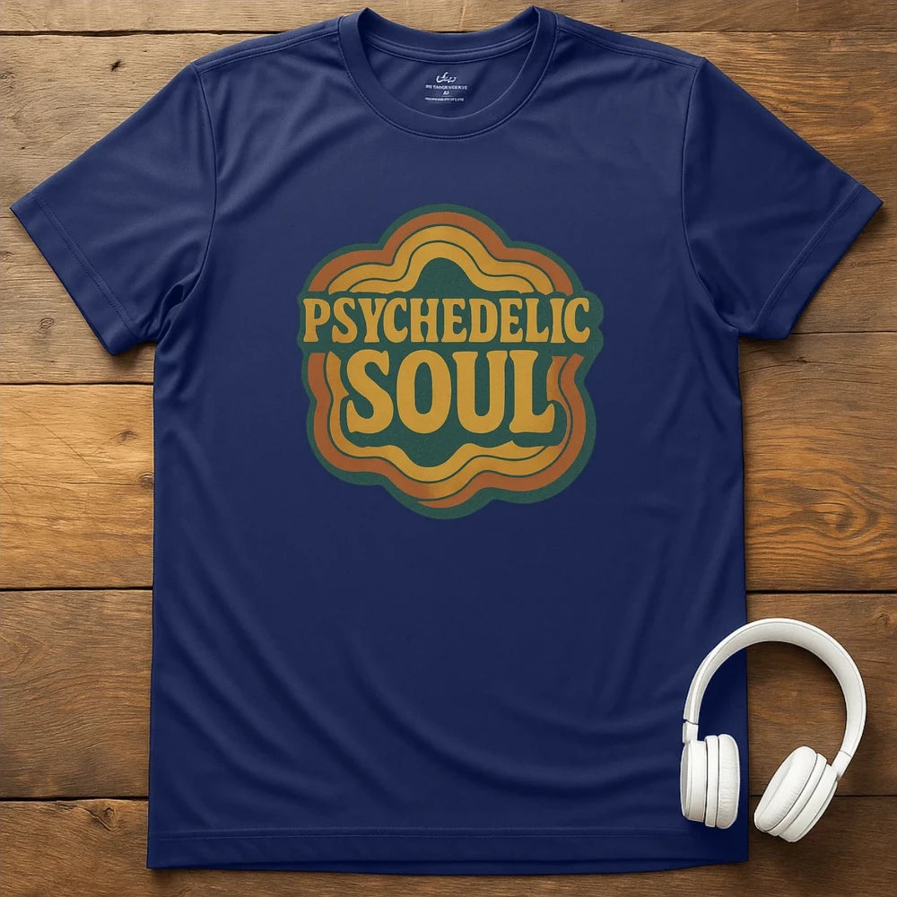 Psychedelic Soul T-Shirt - Navy