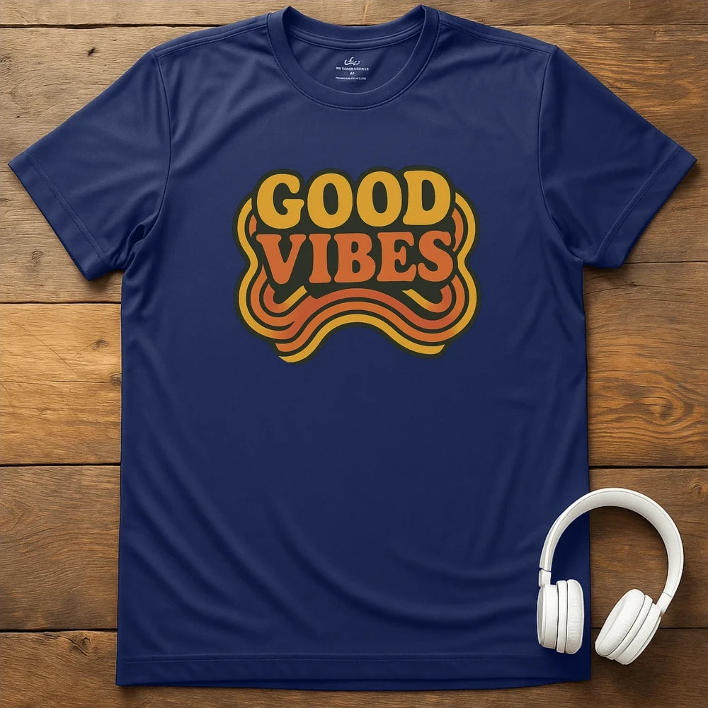 70s Vibes T-Shirt - Navy