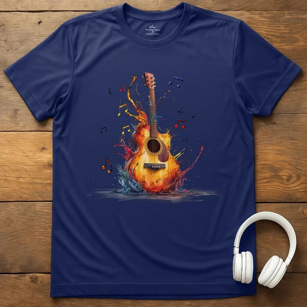 Sound Splash T-Shirt - Navy