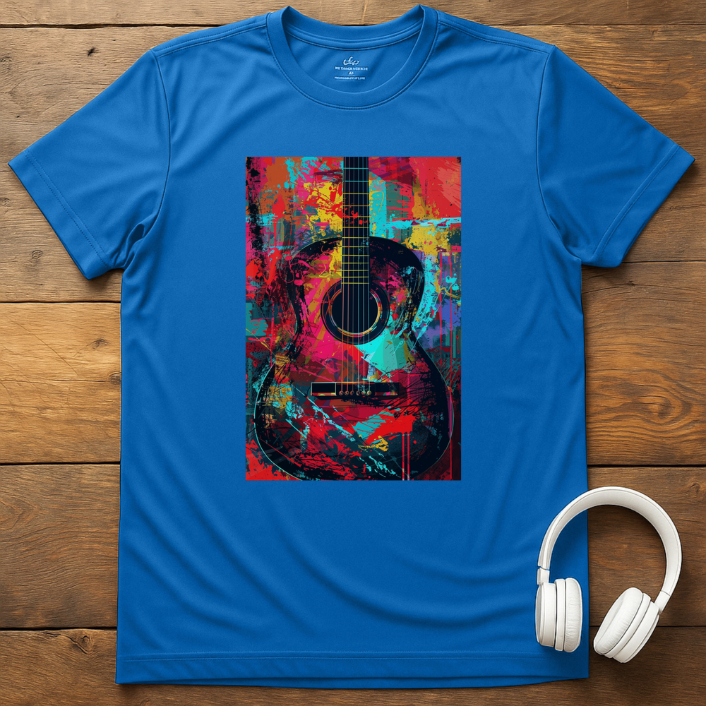 Vibrant Acoustic T-Shirt - Royal