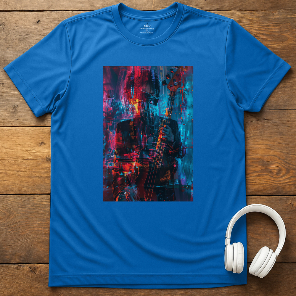 Vibrant Bassist T-Shirt - Royal