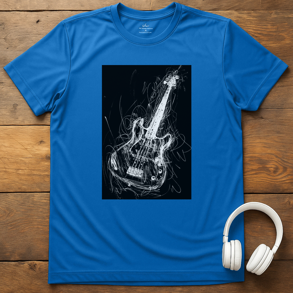 Tangled Bass T-Shirt - Royal