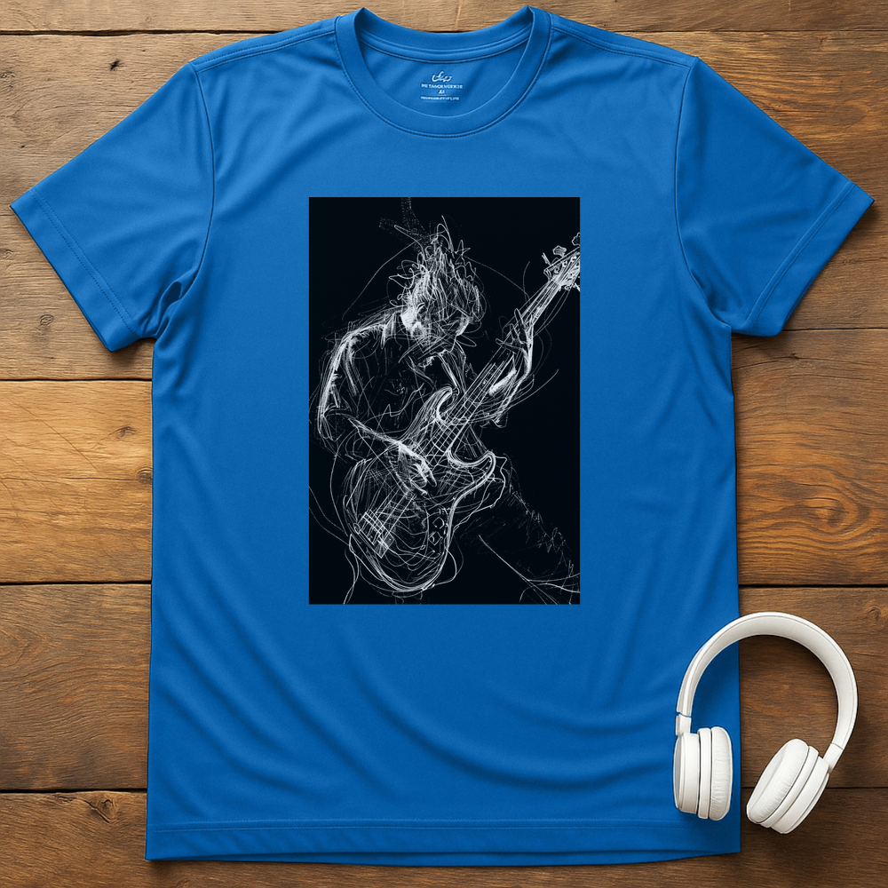 Tangled Bassist T-Shirt - Royal